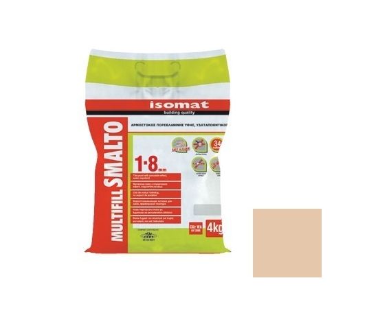 Grout Isomat Multifill Smalto 1-8 CG2 WA 4 kg #19 mocha