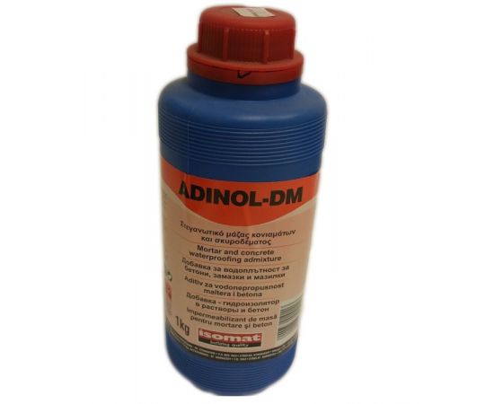 Добавка для цемента гидроизоляционная Isomat ADINOL-DM 1 кг