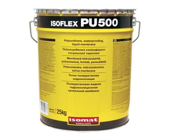 Гидроизоляция Isomat Isoflex-PU 500 25 кг белая