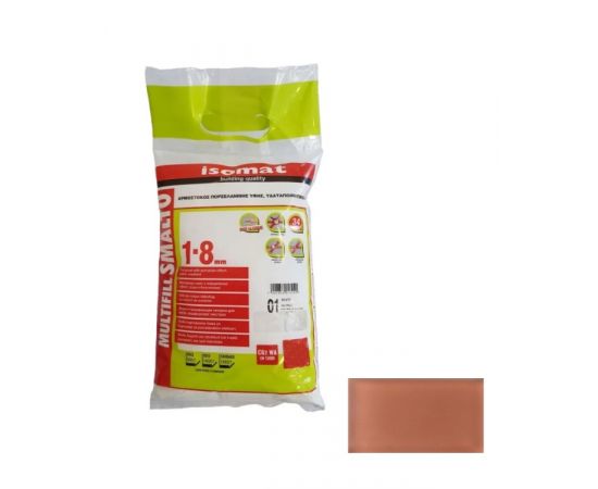 Grout for seams Isomat MULTIFILL SMALTO 1-8 # 14 Cotto (4 kg)