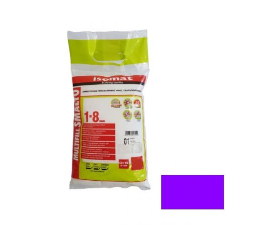 Grout for seams Isomat MULTIFILL SMALTO 1-8 12 Violet (4 kg)