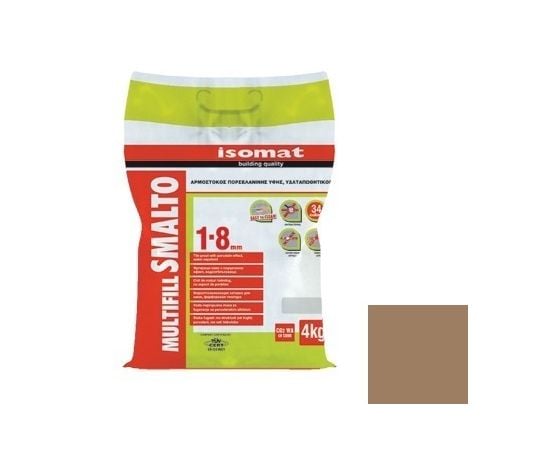Grout Isomat Multifill Smalto 1-8 CG2 WA 4 kg #09 light brown