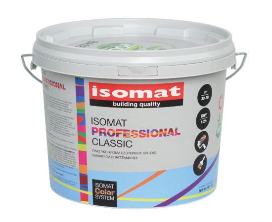 Краска эмульсионная Isomat Professional Classic 3 л белая