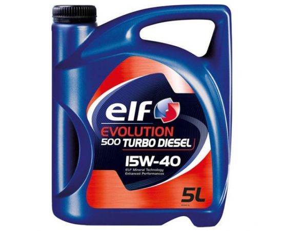 Motor oil ELF EVOLUTION 500 TURBO DIESEL 15W-40 4 l