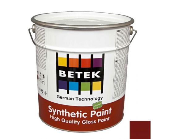 საღებავი Betek Synthetic Paint 2.5 ლ 05 ალუბლისფერი