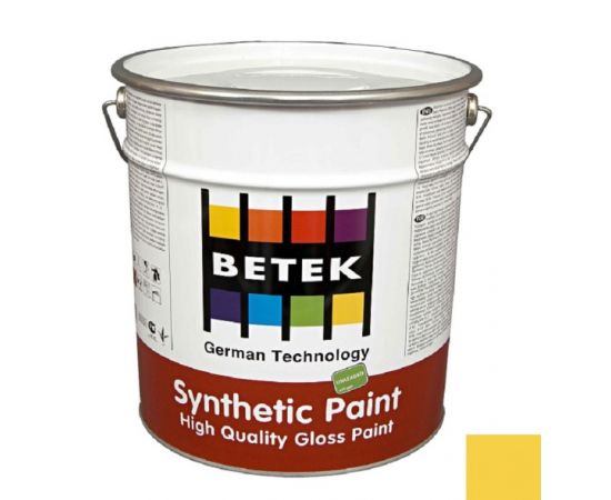 საღებავი Betek Synthetic Paint 2.5 ლ 09 მზესუმზირა