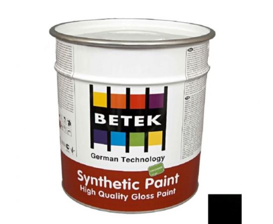 საღებავი Betek Synthetic Paint 2.5 ლ 25 შავი