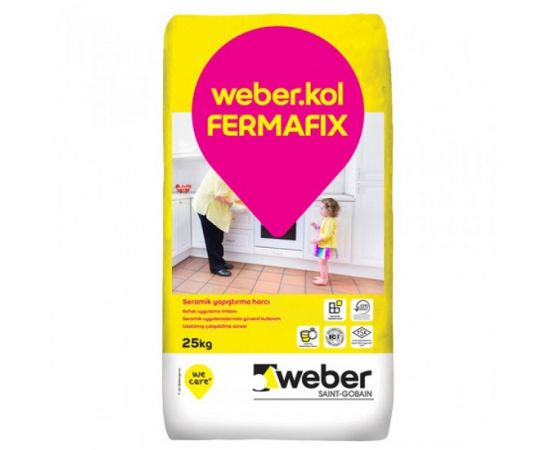 წებო ფილის Weber.kol FERMAFIX 25 კგ