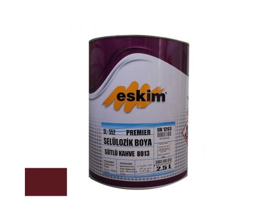 ლაქი Eskim Cellulozik Paint 4004 შინდისფერი 2.5 ლ