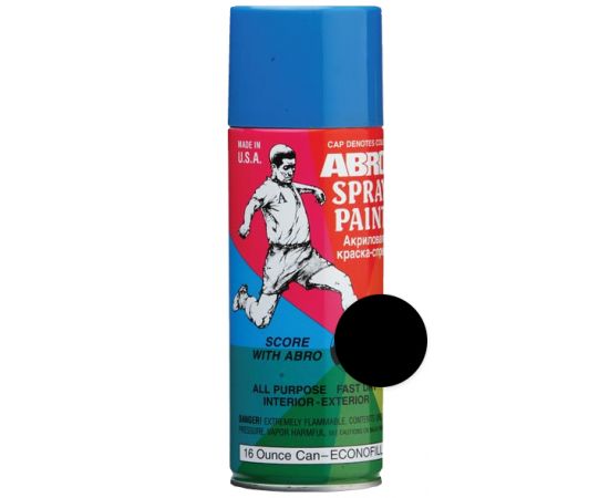 Paint-spray ABRO high-temperature 226 g black