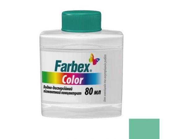 Пигментный концентрат Farbex Color 80 мл зеленый