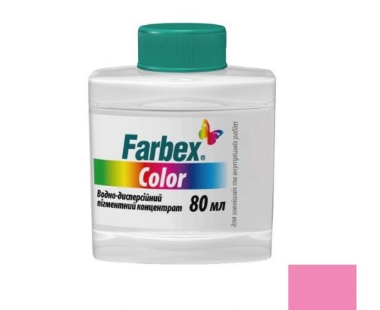 Пигментный концентрат Farbex Color 80 мл розовый