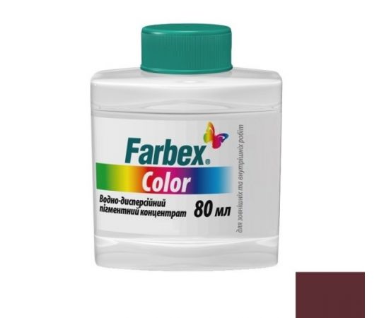 Пигментный концентрат Farbex Color 80 мл бурый