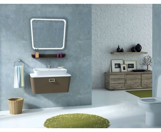 Комплект мебели для ванной комнаты с зерк. LOTUS 80