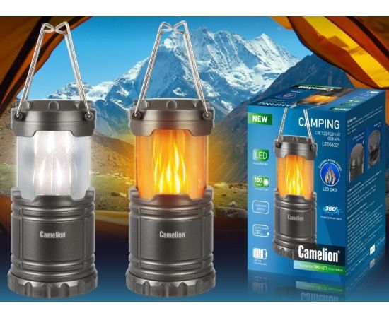 Camping flashlight Camelion LED56321 3XR6 SMD FLAME LED