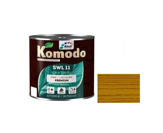 ლაქი Komodo Premium SWL-11 0.7 ლ წაბლი