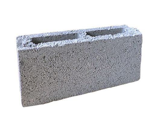 Partition block (crushed stone) 39x10x19 cm