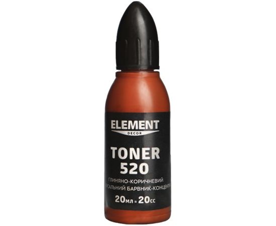 კოლერი Element decor Toner 520 თიხისებრი-ყავისფერი 20 მლ
