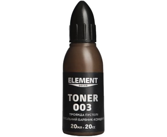 კოლერი Element decor Toner 003 უდაბნოს ვარდი 20 მლ