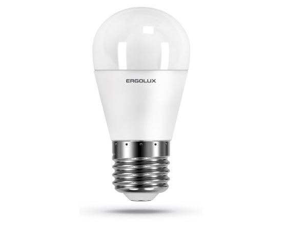 LED Lamp Ergolux LED-G45-9W-E27-6K 6500K 9W E27