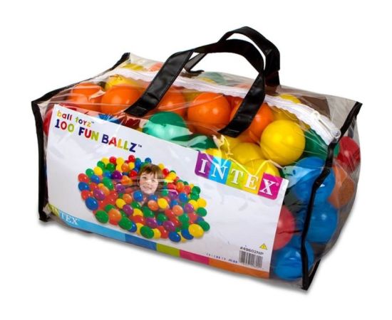 Plastic Balls Intex 49602 6.5 cm 100 pcs