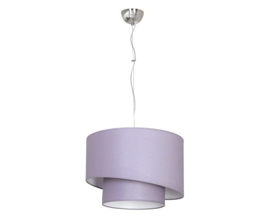Chandelier Luminex Shade double violet 7006 1xE27/60W