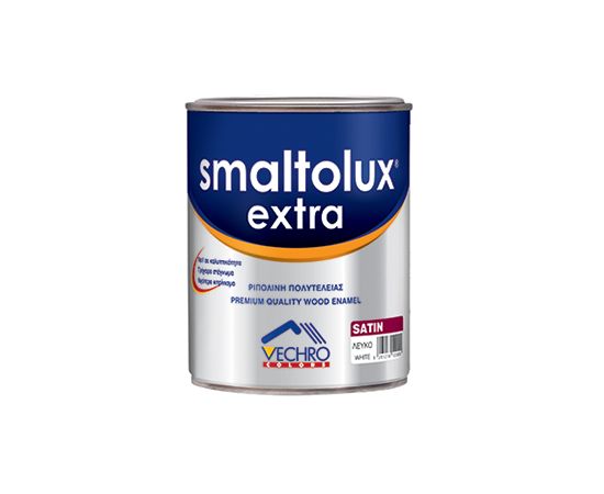 ზეთის საღებავი Vechro Smaltolux Extra Mat თეთრი 2.5 ლ