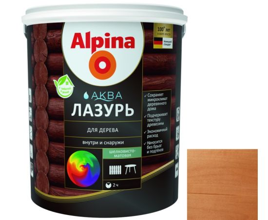 Azure-gel for a tree silky matt Alpina rowan 0.75 l
