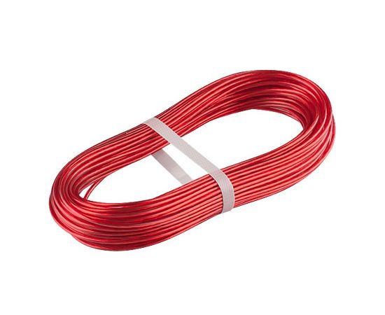 Metal polymer wire rope rope Tech-Krep 3 mm 10 m red (136587)