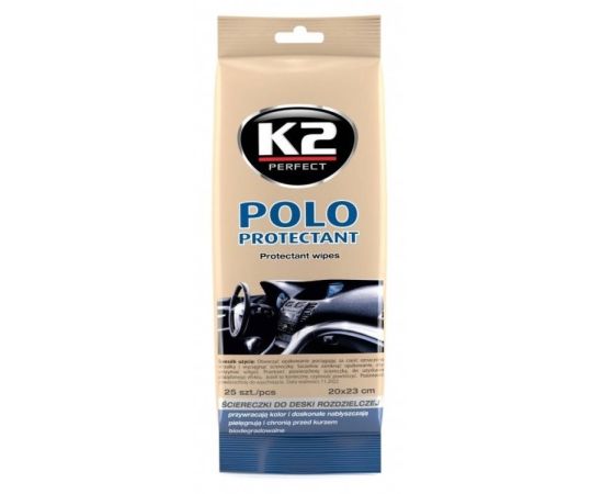Салфетка K2 Polo Protectant Wipes K420 25 шт