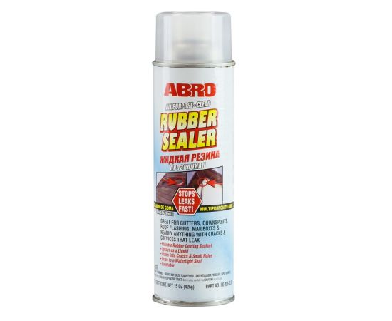 Rubber sealer Abro RS-425-CLR 425 g transparent