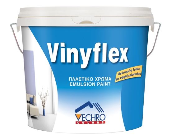 საღებავი წყალემულსიური შიდა სამუშაოებისთვის Vechro Vinyflex Plastic 3 ლ