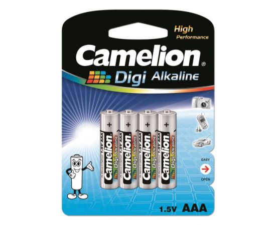 Батарейка Camelion LR03-BP4DG Digi Alkaline AAA 4 шт