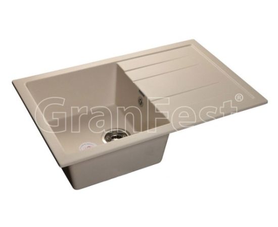 Marble sink GRANFEST 780x500 mm white