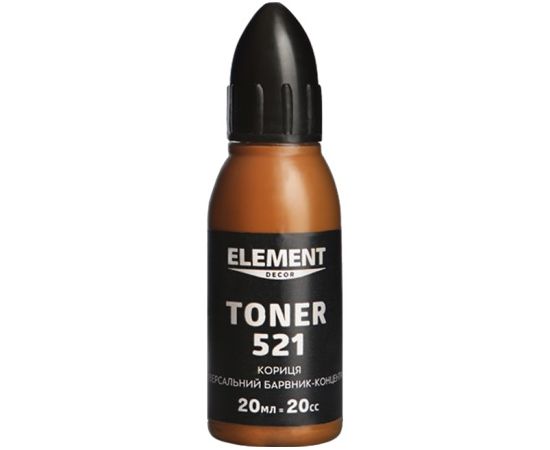 კოლერი Element decor Toner 521 დარიჩინისფერი 20 მლ
