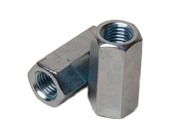Galvanized connecting nut Tech-Krep DIN6334 M8 mm 4 pcs (112283)