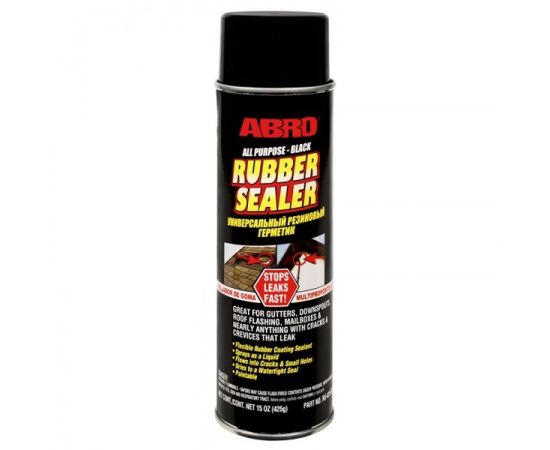Rubber sealer Abro RS-425-BLK 425 g black