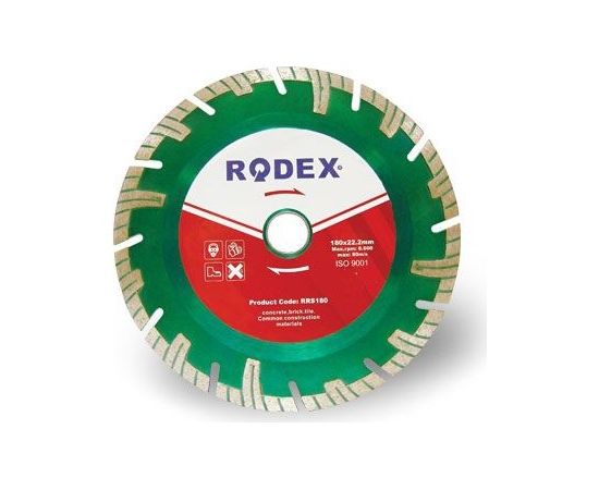 Алмазный диск Rodex RRS180 180 мм