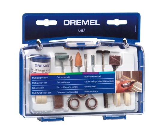 Set of nozzles for multitool Dremel 687 26150687JA 52 pcs