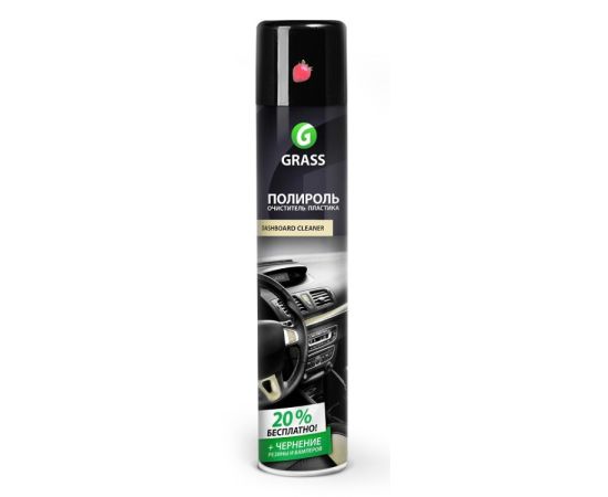 Полироль-очиститель пластика Grass Dashboard Cleaner клубника 750 мл (120107-3)