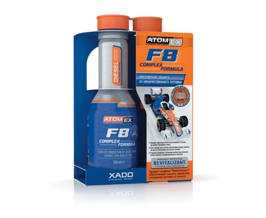 Защита дизельного двигателя XADO F8 Complex Formula 250 мл (XA 40213)