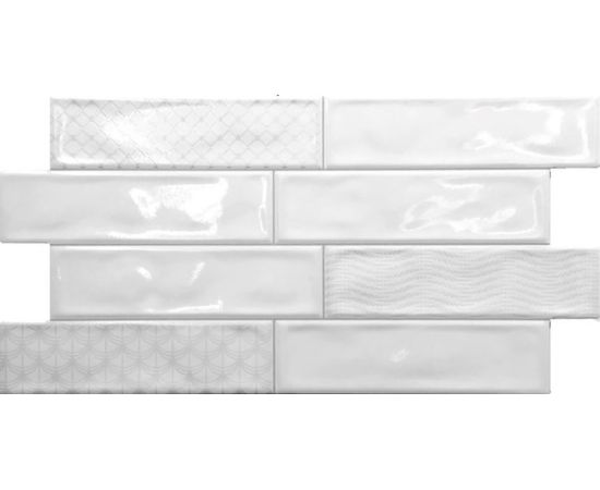 Tile Valentia Denia Blanco 30x55 cm