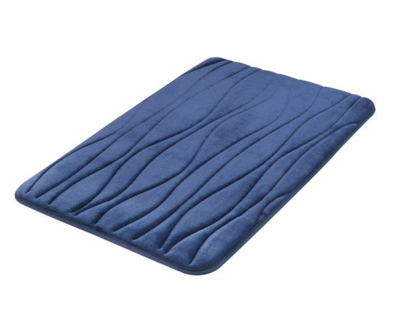 Bath mat Bisk 07083 50x80 cm dark blue