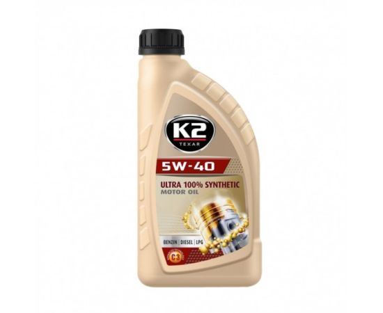 Motor oil K2 Ultra 100% Synthetic 5W-40 1 l (O34V0001)