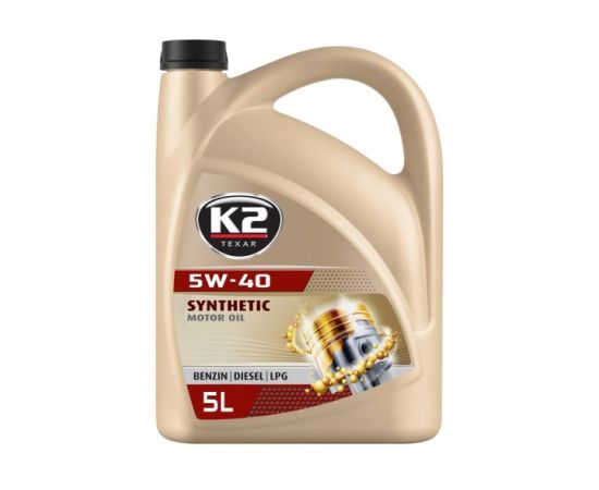 Motor oil K2 Synthetic 5W-40 5 l (O34B0005)