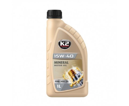 Motor oil K2 Mineral 15W-40 1 l (O14B0001)