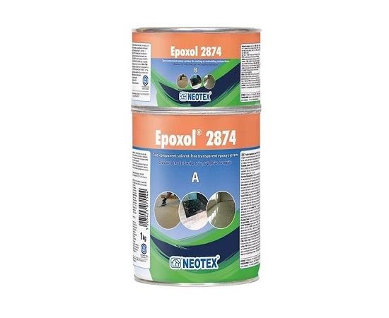 Эпоксидная смола Neotex Epoxol 2874 компонент A+B 1 кг