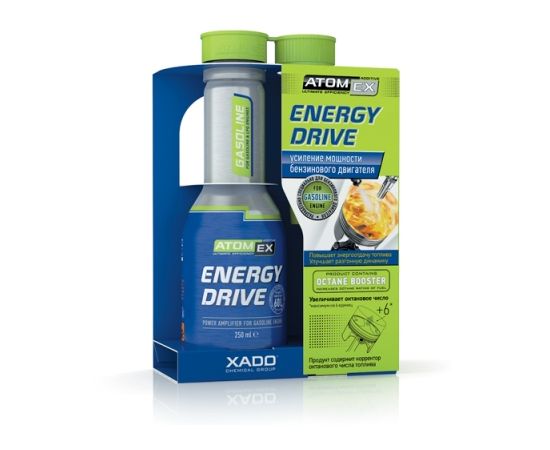 დანამატი ბენზინის ძრავის გასაძლიერებლად XADO Energy Drive 250 მლ (XA 40413)