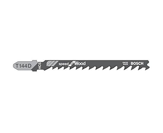 Jigsaw blade for wood Bosch T144D 100 mm 5 pcs (2608630040)