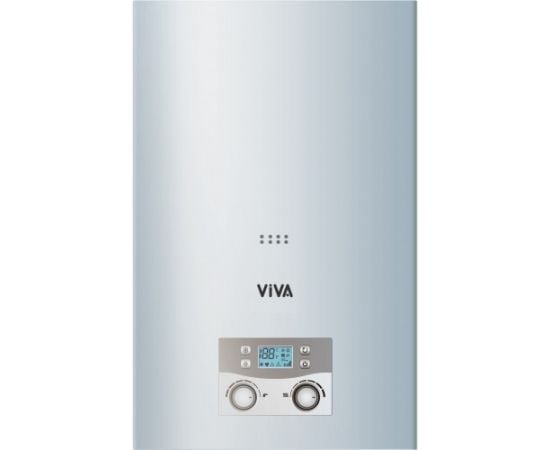 Gas wall boiler VIVA L 18kw Bi-thermal FF with chimney